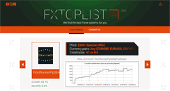 Desktop Screenshot of fxtoplist.com